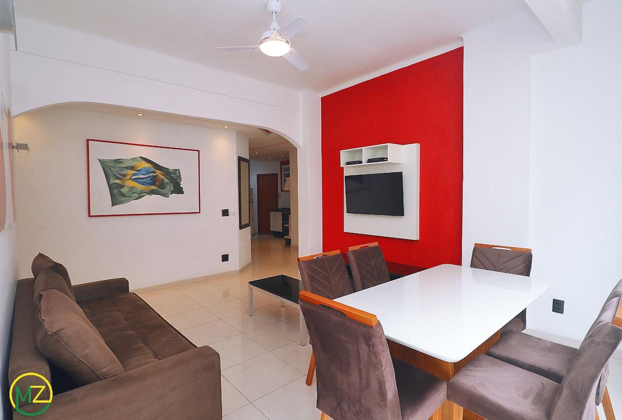 Moderno 3 Quartos Com Vista Mar No Posto 6 Ріо-де-Жанейро Екстер'єр фото