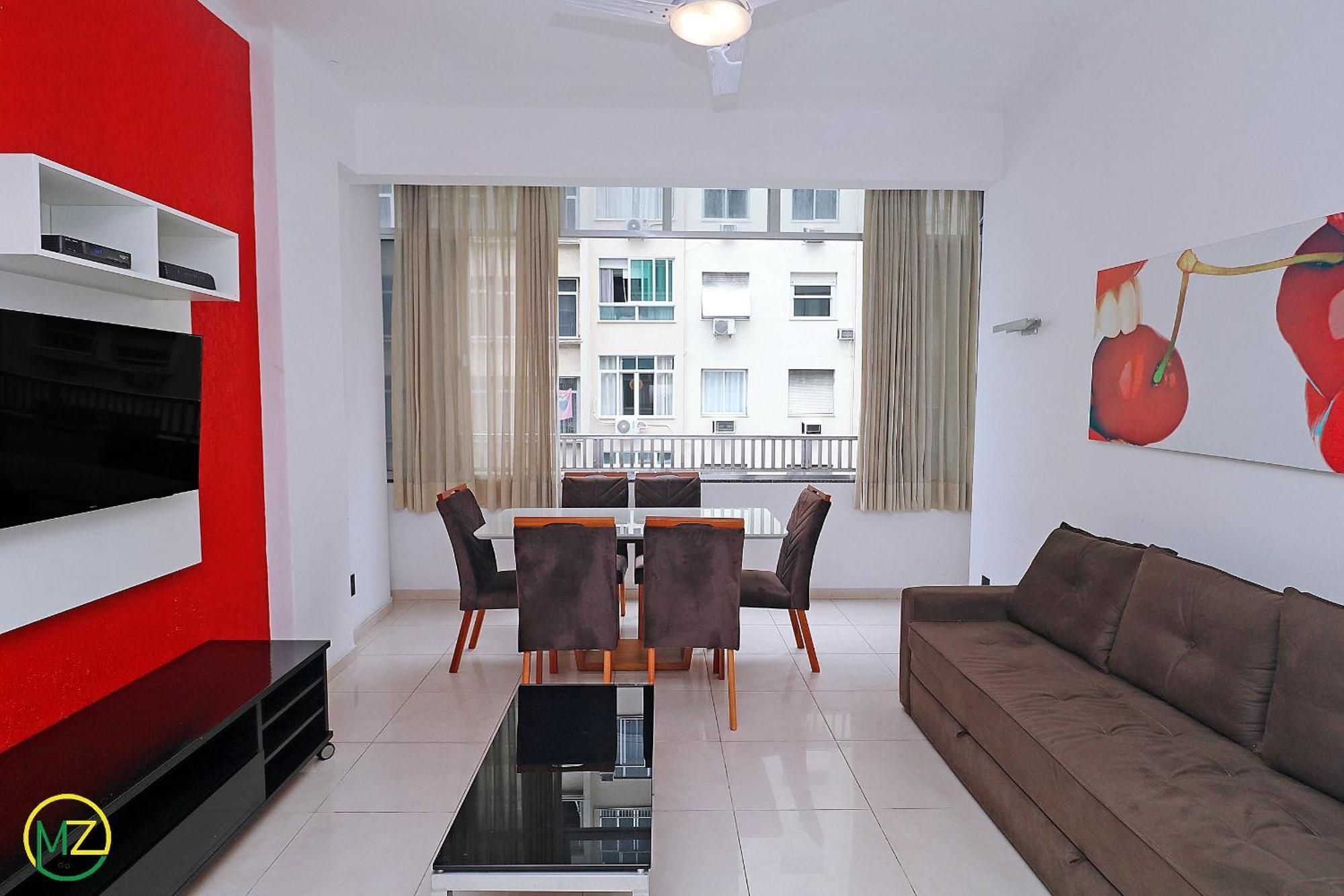 Moderno 3 Quartos Com Vista Mar No Posto 6 Ріо-де-Жанейро Екстер'єр фото